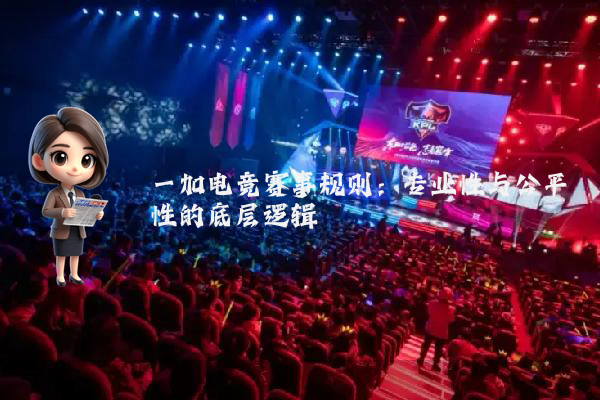 一加电竞赛事规则：专业性与公平性的底层逻辑