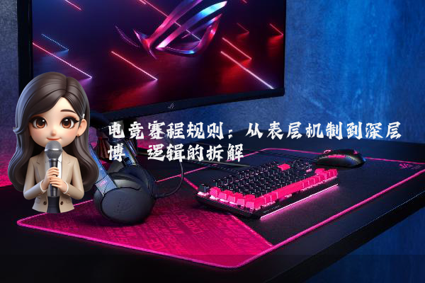 电竞赛程规则:从表层机制到深层博弈逻辑的拆解