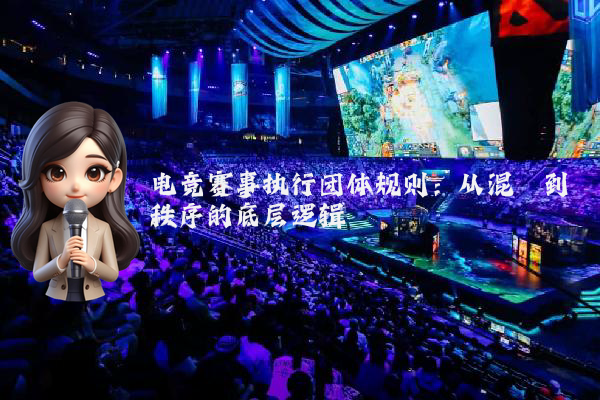 电竞赛事执行团体规则：从混沌到秩序的底层逻辑